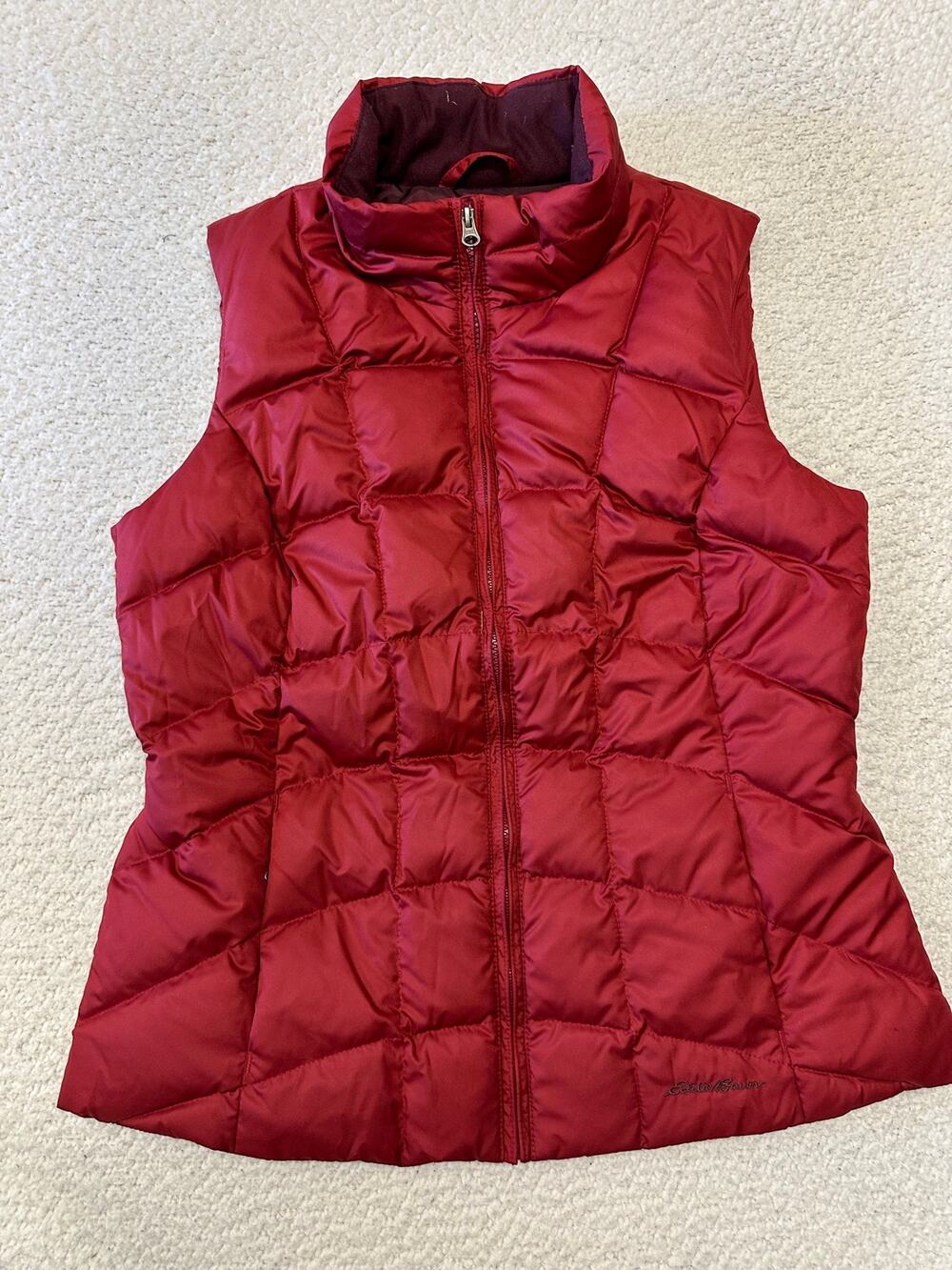 Eddie Bauer Womens Down Quilted Puffer Vest Medium